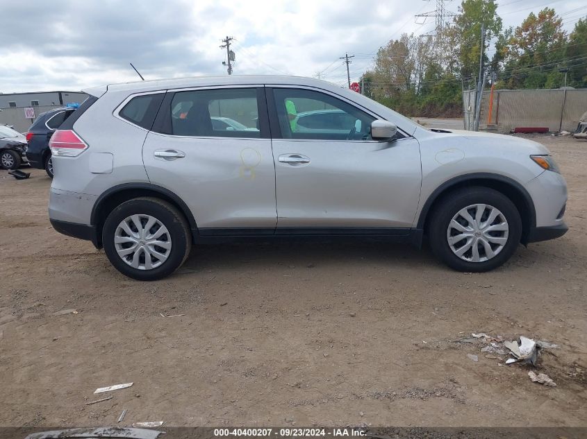 2015 Nissan Rogue S/Sl/Sv VIN: 5N1AT2MT9FC839109 Lot: 40400207