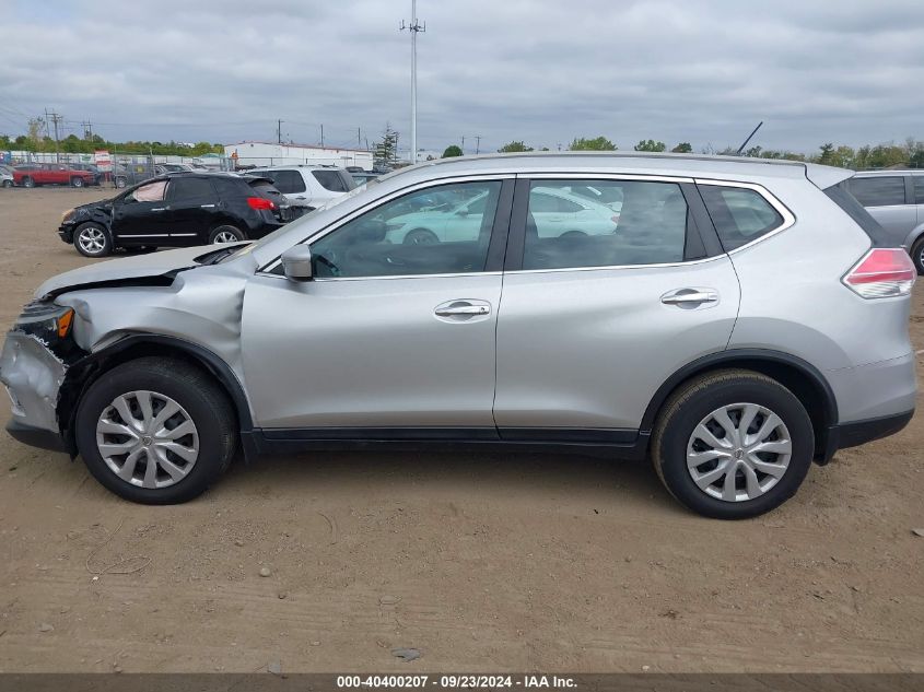 2015 Nissan Rogue S VIN: 5N1AT2MT9FC839109 Lot: 40400207