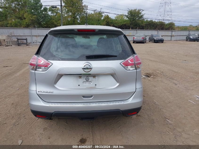 2015 Nissan Rogue S VIN: 5N1AT2MT9FC839109 Lot: 40400207