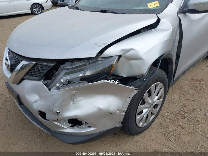 2015 Nissan Rogue S VIN: 5N1AT2MT9FC839109 Lot: 40400207