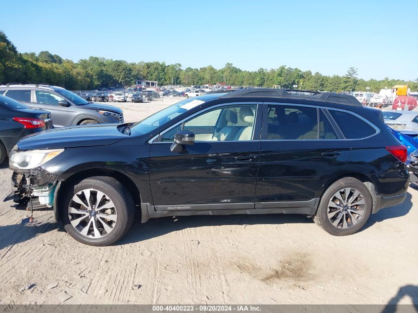 4S4BSBNC3G3225535 2016 Subaru Outback 2.5I Limited