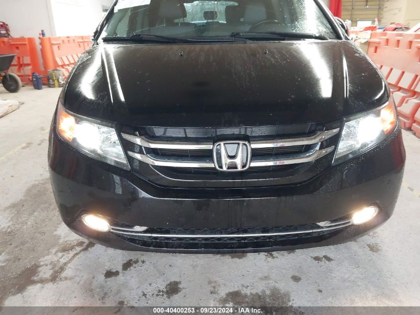 2014 Honda Odyssey Touring/Touring Elite VIN: 5FNRL5H98EB077089 Lot: 40400253