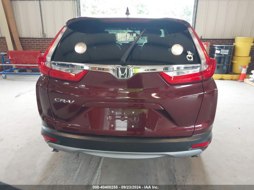 2018 Honda Cr-V Exl VIN: 7FARW1H80JE048353 Lot: 40400255