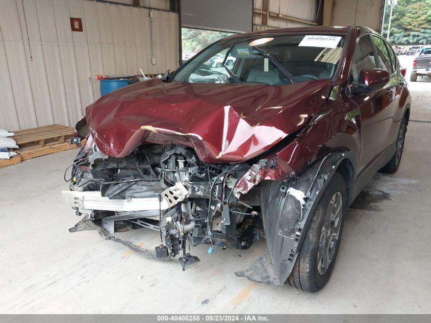 2018 Honda Cr-V Exl VIN: 7FARW1H80JE048353 Lot: 40400255