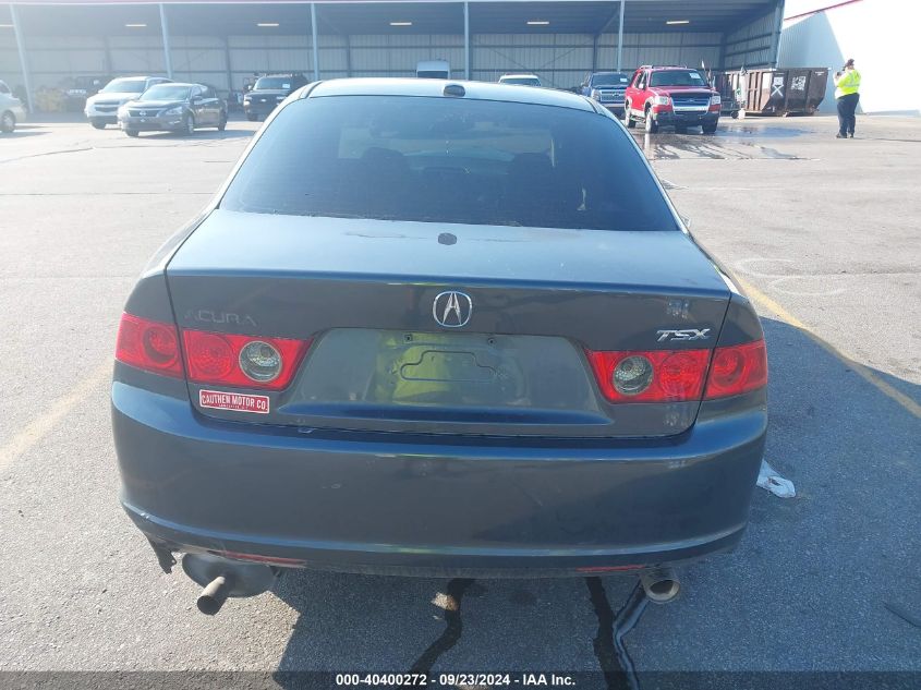 2006 Acura Tsx VIN: JH4CL96876C020435 Lot: 40400272