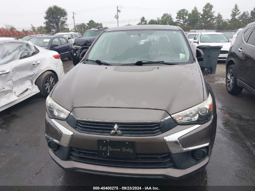 2017 Mitsubishi Outlander Sport 2.0 Es VIN: JA4AP3AU4HZ065003 Lot: 40400275