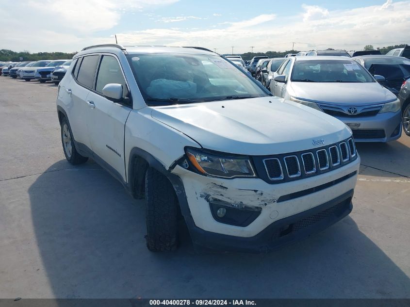 VIN 3C4NJCBB7KT802912 2019 Jeep Compass, Latitude Fwd no.1