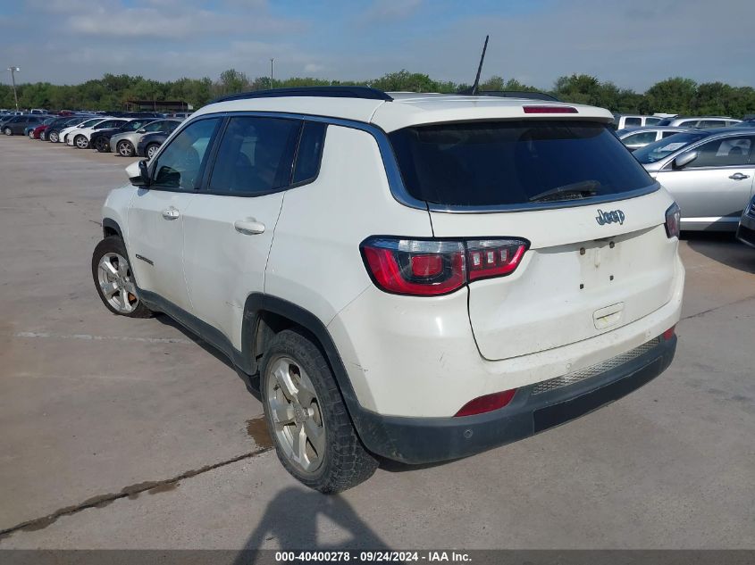 VIN 3C4NJCBB7KT802912 2019 Jeep Compass, Latitude Fwd no.3