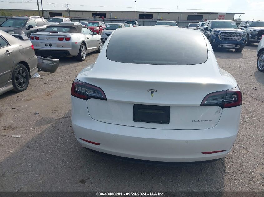 2021 Tesla Model 3 VIN: 5YJ3E1EB3MF004078 Lot: 40400281