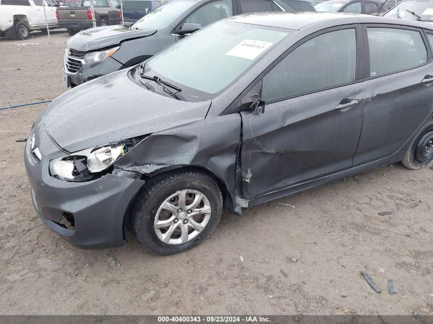 KMHCT5AE2DU085283 2013 Hyundai Accent Gls/Gs