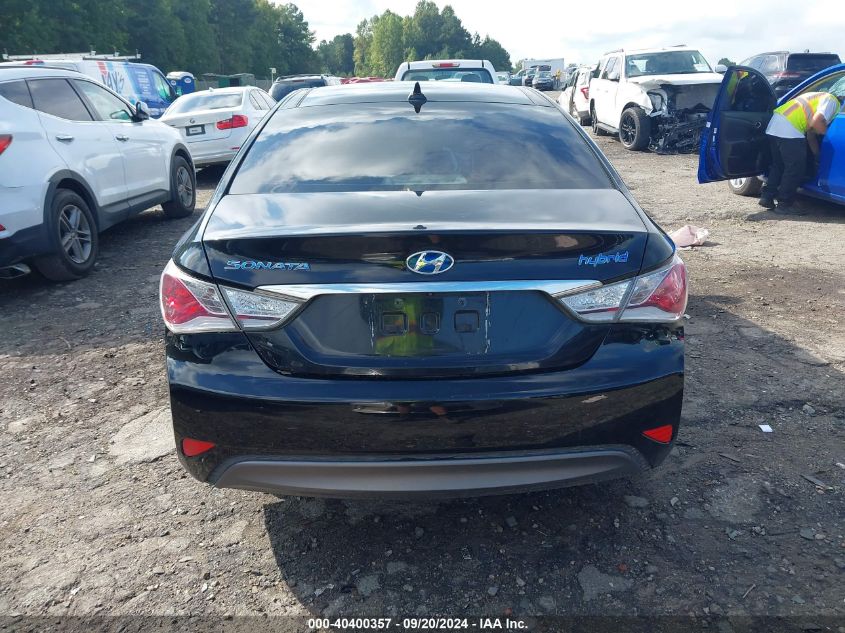 KMHEC4A49BA01643 2011 Hyundai Sonata Hybrid