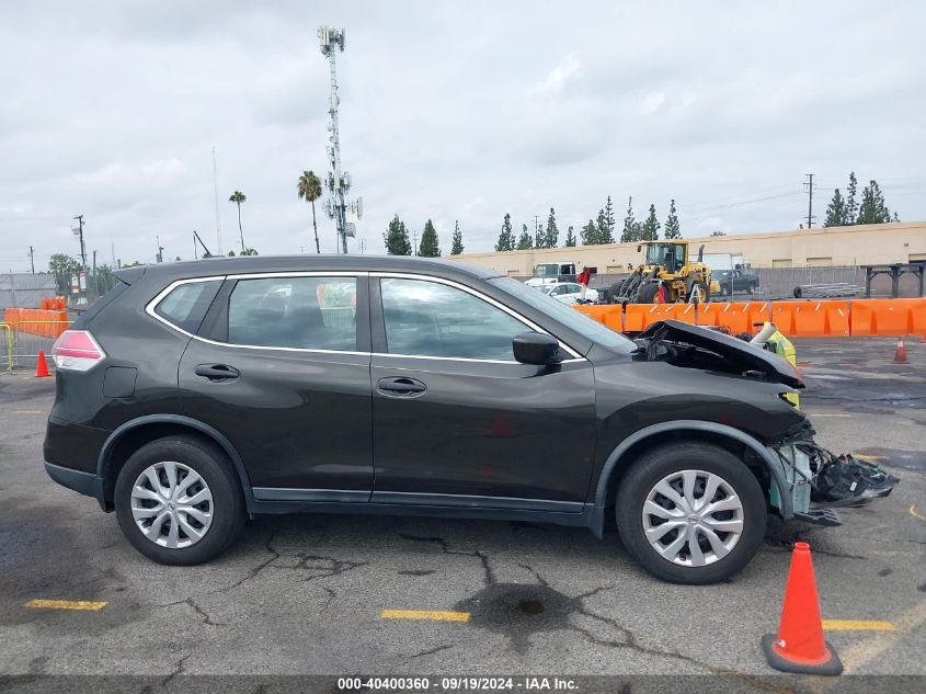 2016 Nissan Rogue S VIN: KNMAT2MT6GP705558 Lot: 40400360