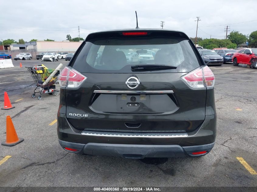 2016 Nissan Rogue S VIN: KNMAT2MT6GP705558 Lot: 40400360