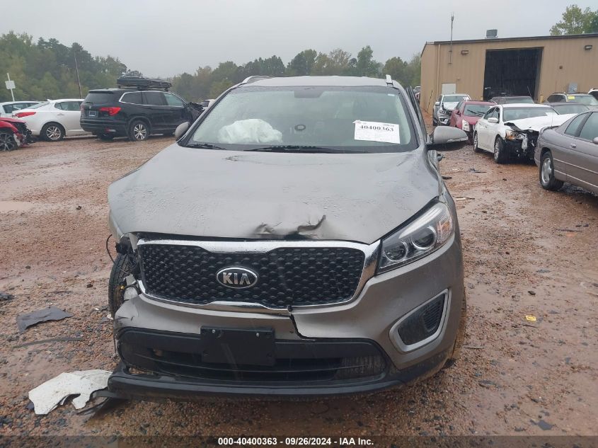 2018 Kia Sorento 2.4L Lx VIN: 5XYPGDA38JG430364 Lot: 40400363