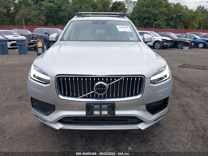 2020 Volvo Xc90 T5 Momentum VIN: YV4102PK7L1617172 Lot: 40400368