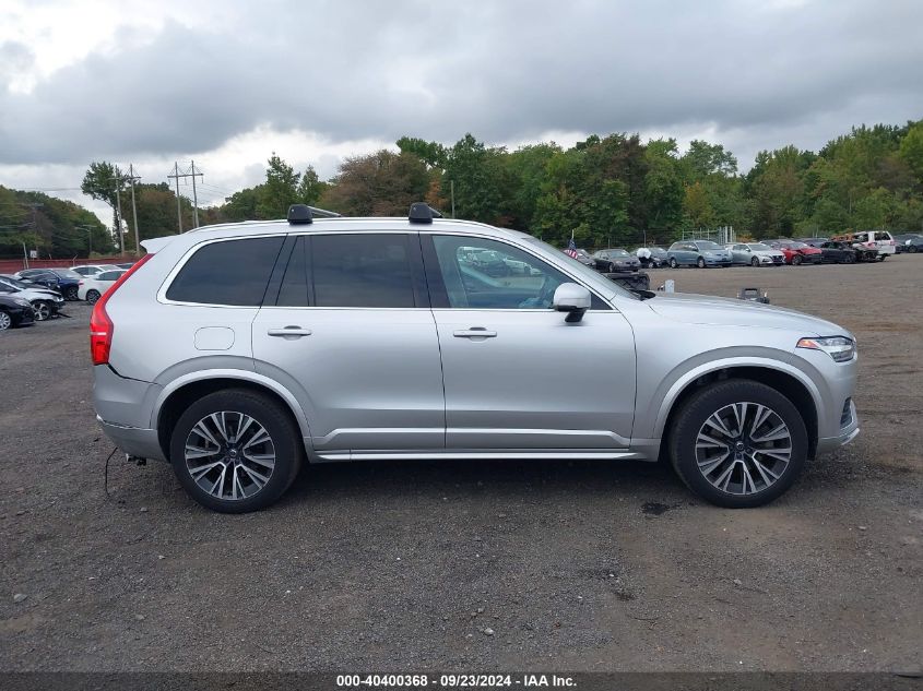 2020 Volvo Xc90 T5 Momentum VIN: YV4102PK7L1617172 Lot: 40400368