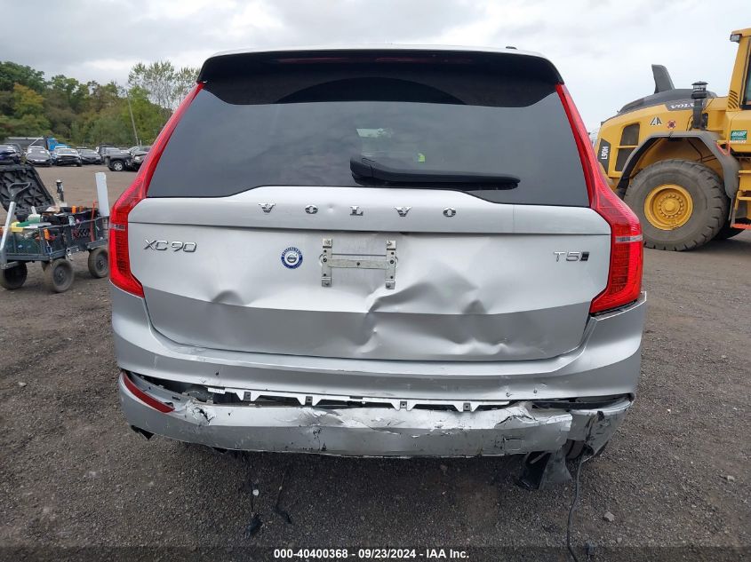 2020 Volvo Xc90 T5 Momentum VIN: YV4102PK7L1617172 Lot: 40400368