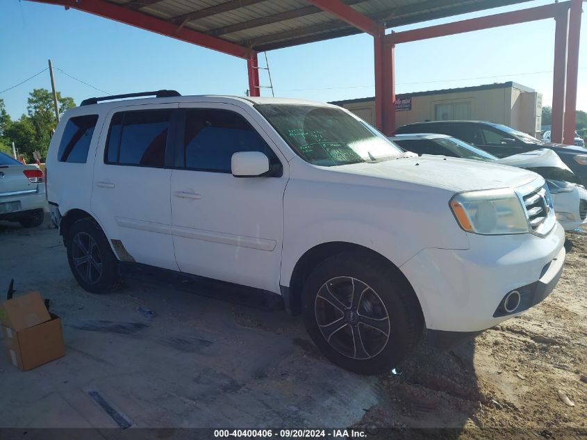 2012 Honda Pilot Ex-L VIN: 5FNYF3H66CB034560 Lot: 40400406