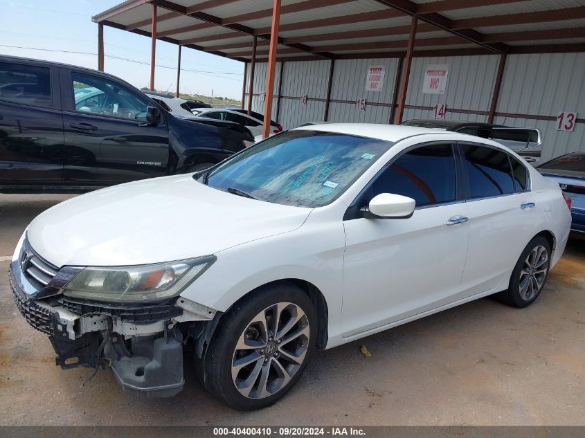 1HGCR2F51DA274438 2013 Honda Accord Sport