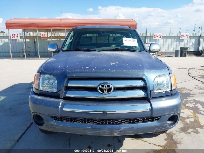 2004 Toyota Tundra Sr5 VIN: 5TBRN34134S444885 Lot: 40400413