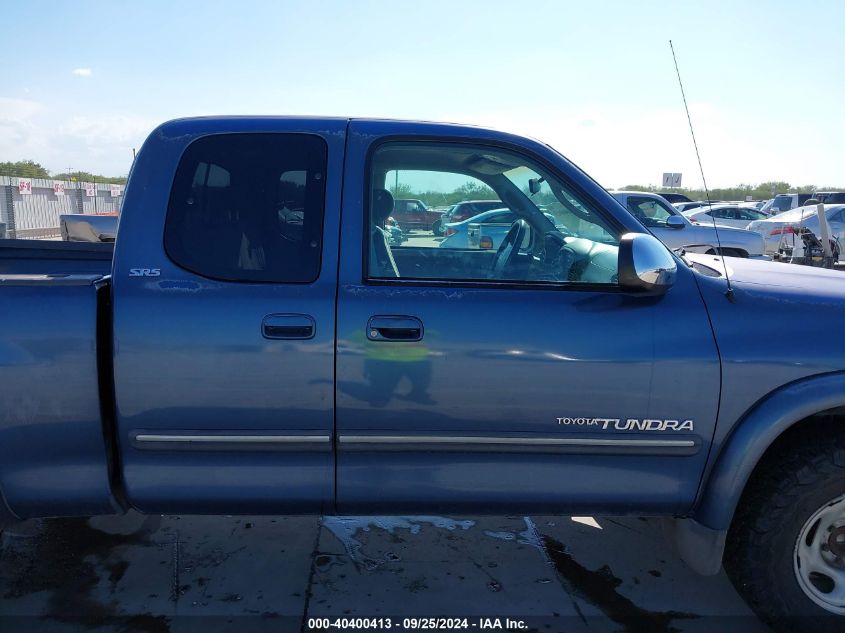 2004 Toyota Tundra Sr5 VIN: 5TBRN34134S444885 Lot: 40400413