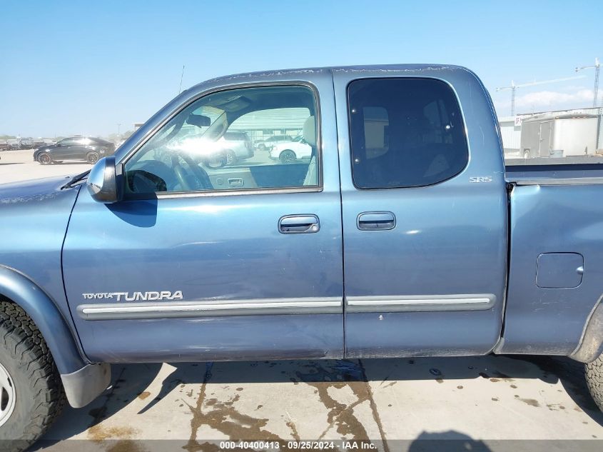 2004 Toyota Tundra Sr5 VIN: 5TBRN34134S444885 Lot: 40400413