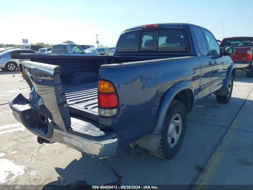 2004 Toyota Tundra Sr5 VIN: 5TBRN34134S444885 Lot: 40400413