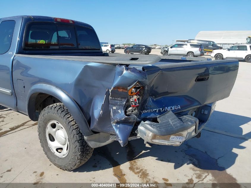 2004 Toyota Tundra Sr5 VIN: 5TBRN34134S444885 Lot: 40400413