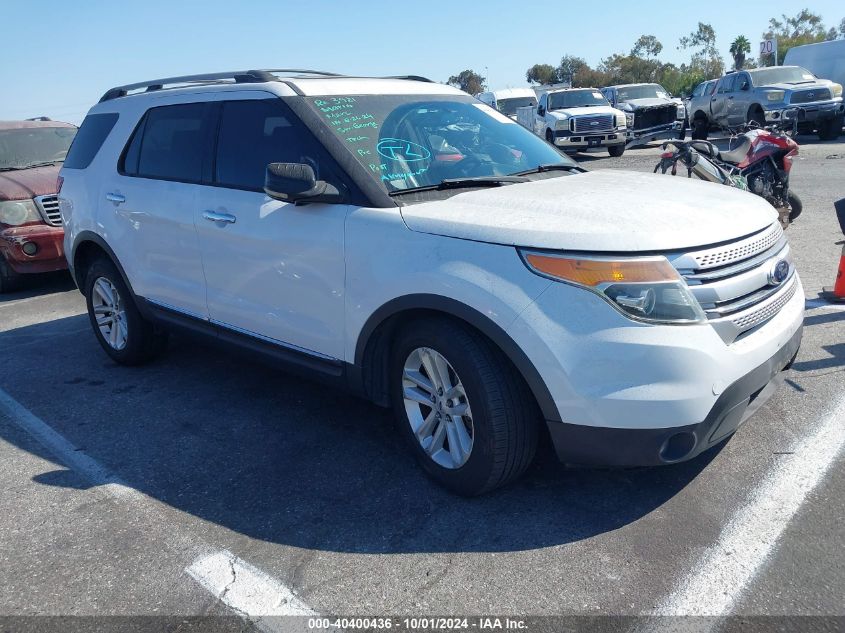 2013 Ford Explorer Xlt VIN: 1FM5K7D87DGA59385 Lot: 40400436