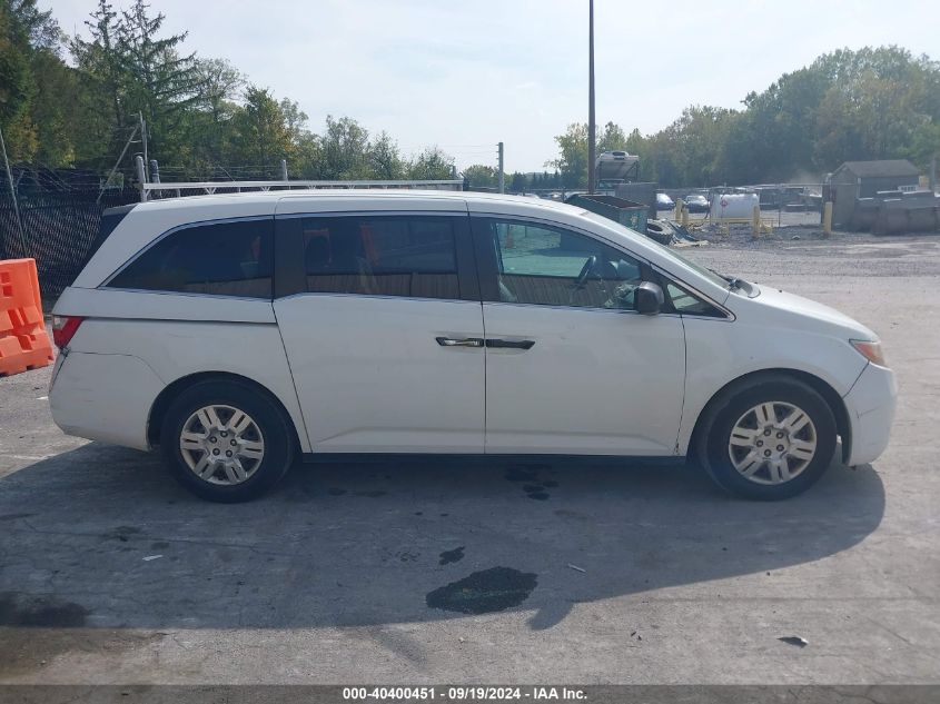 2012 Honda Odyssey Lx VIN: 5FNRL5H25CB132713 Lot: 40400451