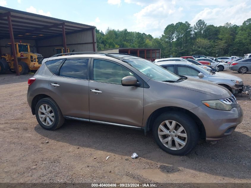 JN8AZ1MU5DW203843 2013 Nissan Murano S/Sl/Le