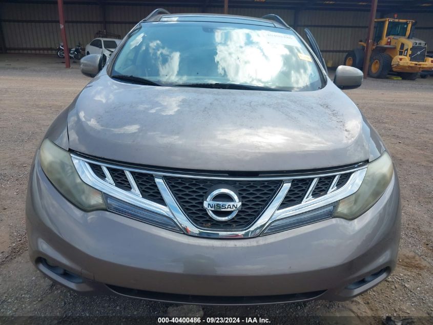 JN8AZ1MU5DW203843 2013 Nissan Murano S/Sl/Le