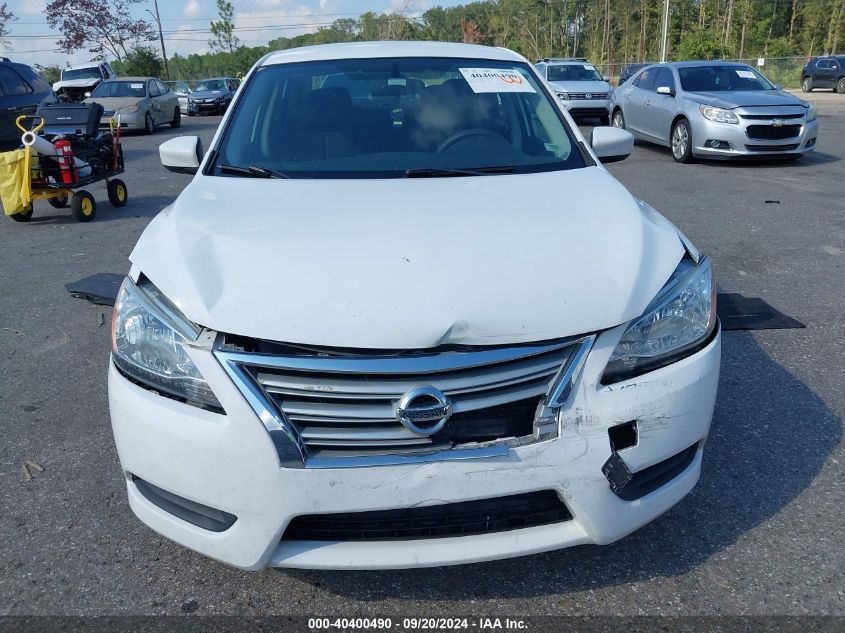 3N1AB7AP0FY372653 2015 Nissan Sentra S