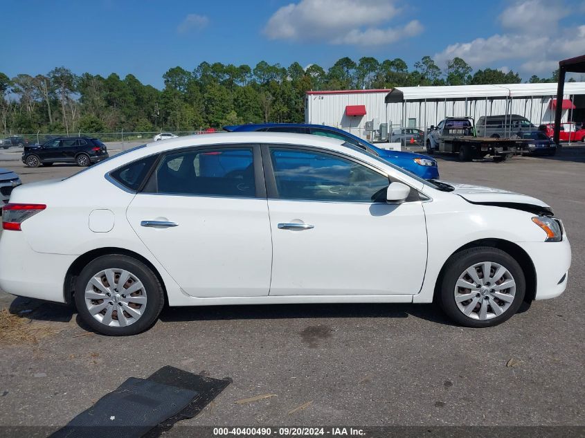 3N1AB7AP0FY372653 2015 Nissan Sentra S