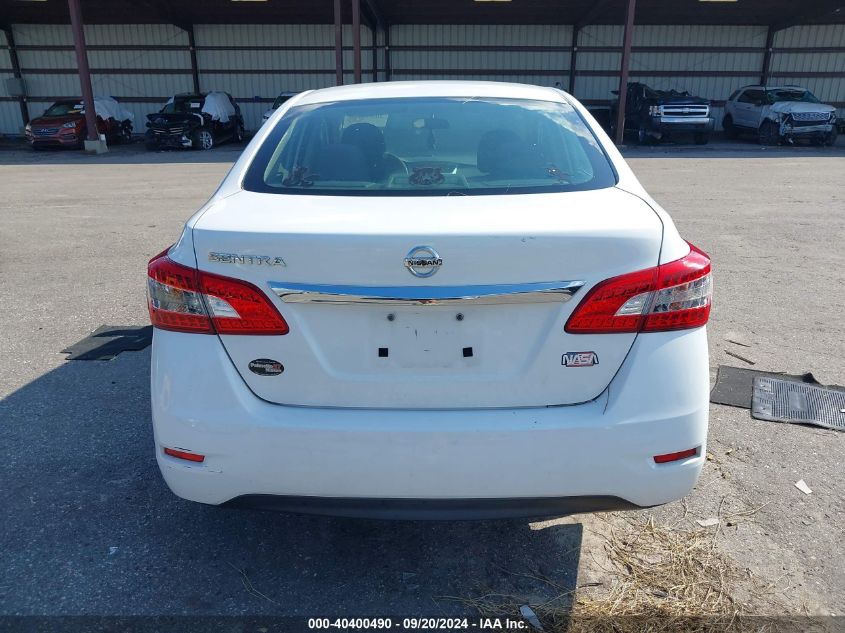 3N1AB7AP0FY372653 2015 Nissan Sentra S