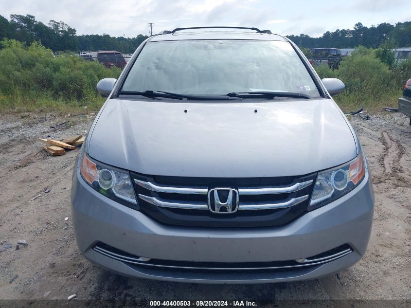 2016 Honda Odyssey Ex-L VIN: 5FNRL5H62GB133262 Lot: 40400503