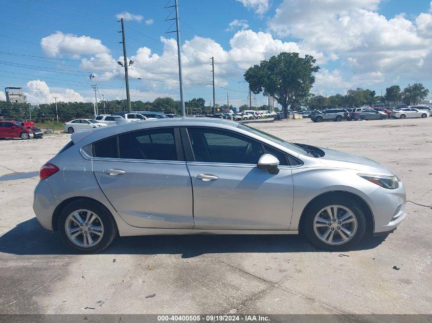 2017 Chevrolet Cruze Lt Auto VIN: 3G1BE6SM7HS538608 Lot: 40400505