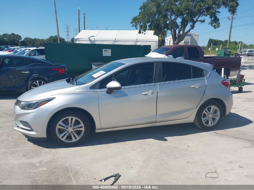 2017 Chevrolet Cruze Lt Auto VIN: 3G1BE6SM7HS538608 Lot: 40400505