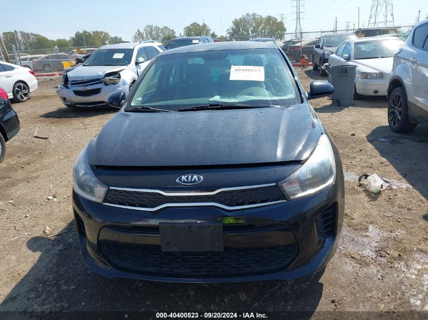 2018 Kia Rio S VIN: 3KPA24AB6JE057799 Lot: 40400523