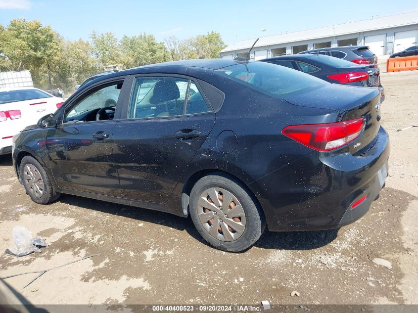 2018 Kia Rio S VIN: 3KPA24AB6JE057799 Lot: 40400523