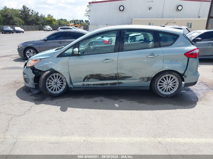 2013 Ford C-Max Hybrid Se VIN: 1FADP5AU6DL507409 Lot: 40400551