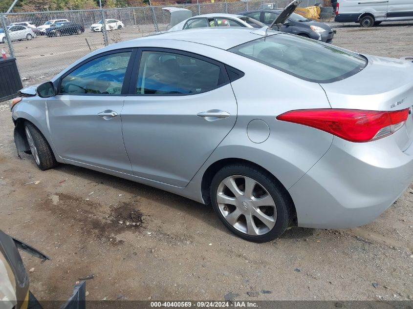 2011 Hyundai Elantra Limited VIN: 5NPDH4AE9BH018563 Lot: 40400569