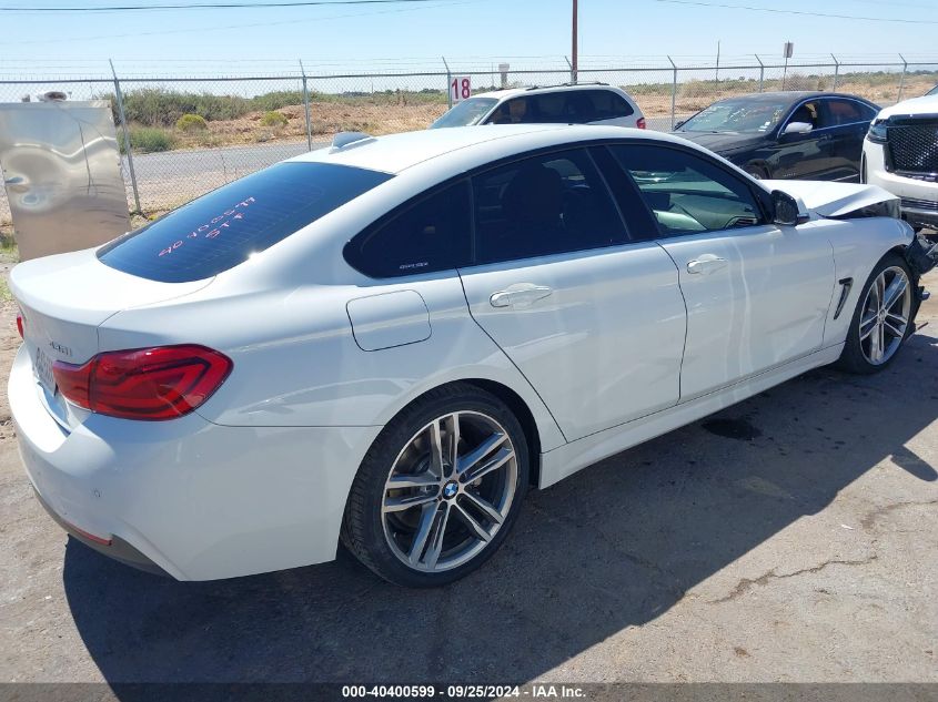 2018 BMW 430I Gran Coupe VIN: WBA4J1C59JBM11153 Lot: 40400599