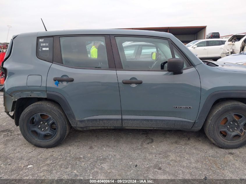 2017 Jeep Renegade Sport Fwd VIN: ZACCJAAHXHPE99030 Lot: 40400614