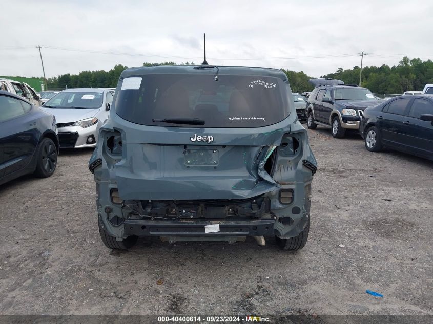 2017 Jeep Renegade Sport Fwd VIN: ZACCJAAHXHPE99030 Lot: 40400614