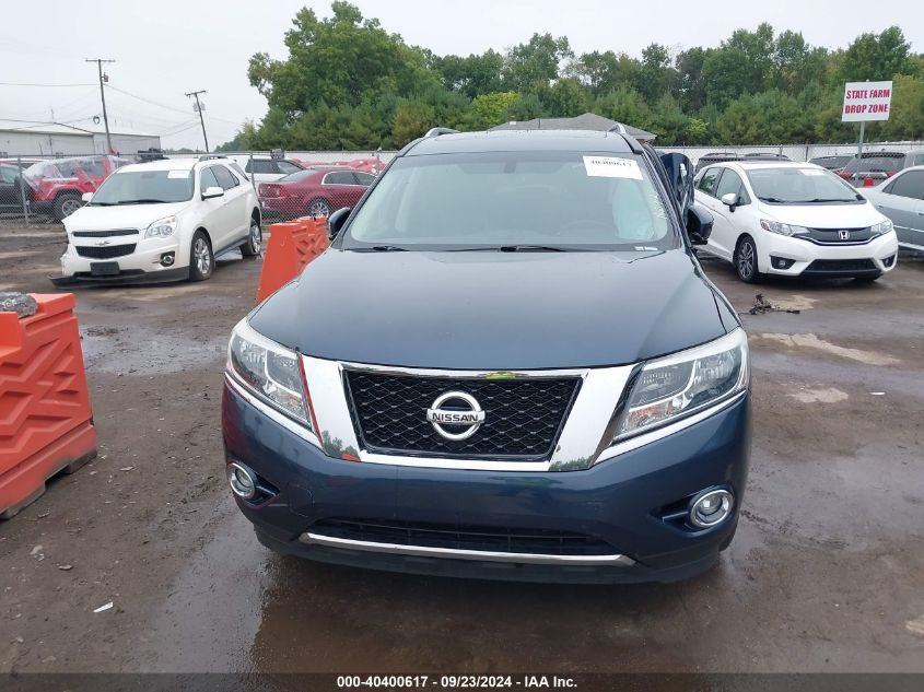 2016 Nissan Pathfinder S/Sv/Sl/Platinum VIN: 5N1AR2MMHGC619338 Lot: 40400617