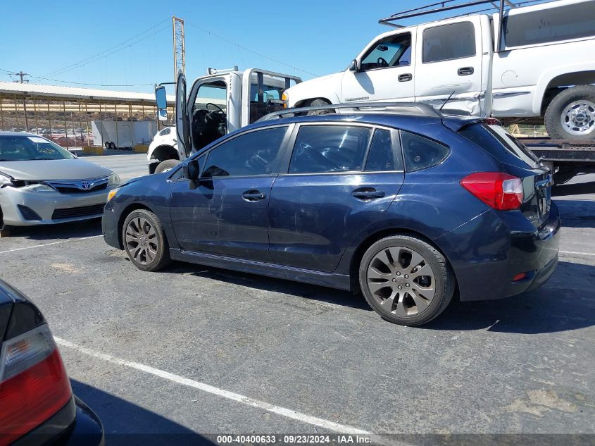 2014 Subaru Impreza 2.0I Sport Premium VIN: JF1GPAL66EH330014 Lot: 40400633