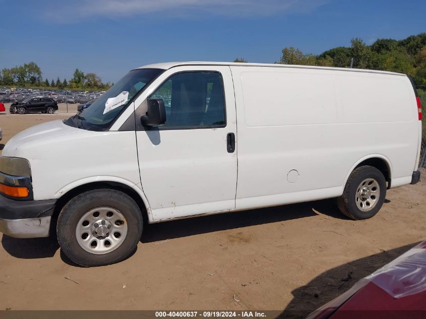 2014 Chevrolet Express 1500 Work Van VIN: 1GCSGAFX0E1110269 Lot: 40400637