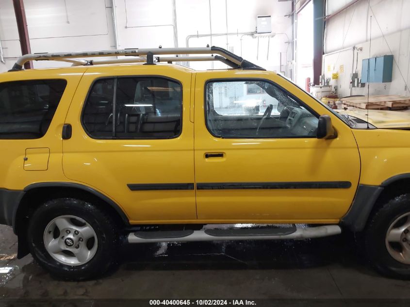 2001 Nissan Xterra Se/Xe VIN: 5N1ED28Y21C563997 Lot: 40400645