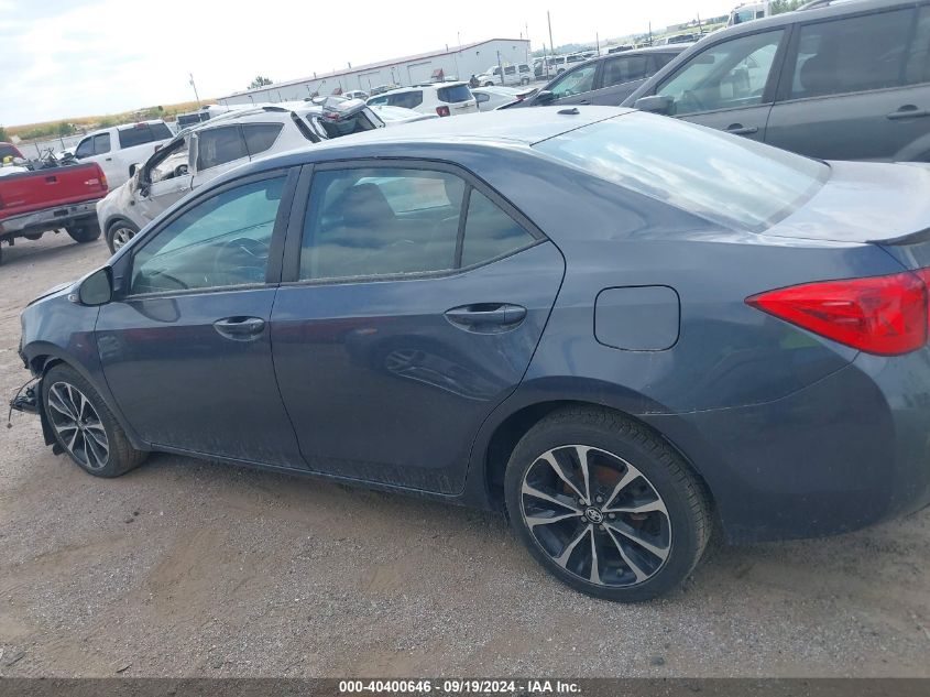 2017 Toyota Corolla Se VIN: 2T1BURHE5HC830038 Lot: 40400646